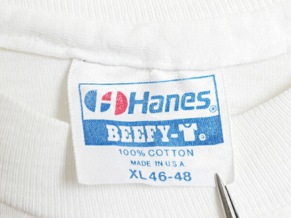 80s USA製 アート イラスト プリント Tシャツ メンズ XL / 古着 ヴィンテージ グラフィック シングルステッチ ヘビーウェイト 大きいサイズ