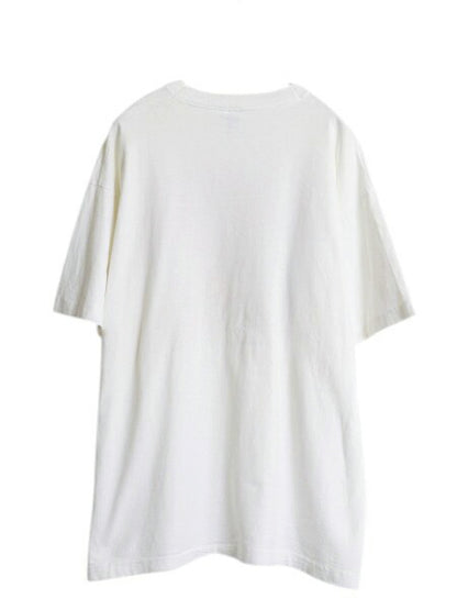 80s USA製 ジョーク アート イラスト プリント Tシャツ メンズ XL ヴィンテージ グラフィック ヘビーウェイト カットソー 大きいサイズ 白