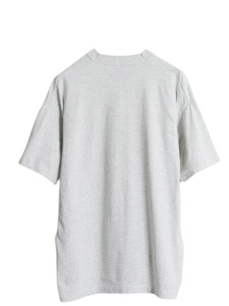 90s USA製 アート イラスト プリント Tシャツ メンズ XL オールド グラフィック シングルステッチ アウトドア 大きいサイズ 霜降り グレー
