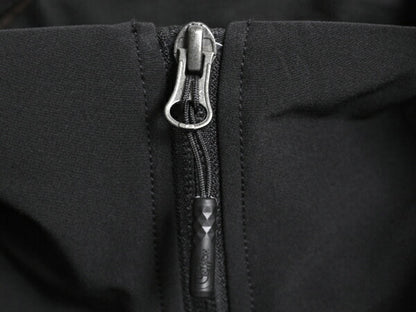 US企画 ノースフェイス ソフトシェル ジャケット レディース S / The North Face WIND WALL 防風 フルジップ ジャンパー ブルゾン 企業 黒