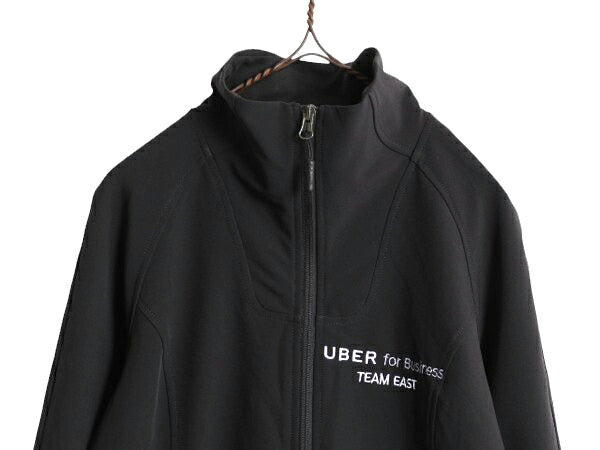 US企画 ノースフェイス ソフトシェル ジャケット レディース S / The North Face WIND WALL 防風 フルジップ ジャンパー ブルゾン 企業 黒