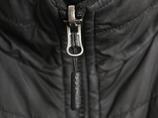 US企画 ノースフェイス リバーシブル ベスト レディース M The North Face アウトドア 毛長 フリース 中綿 ナイロン 前開き フルジップ 黒