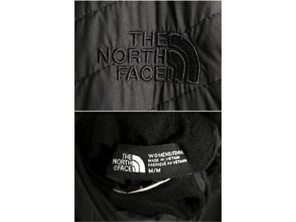US企画 ノースフェイス リバーシブル ベスト レディース M The North Face アウトドア 毛長 フリース 中綿 ナイロン 前開き フルジップ 黒