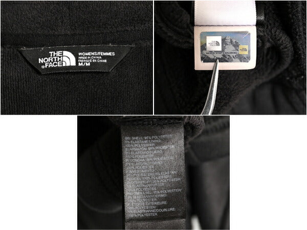 ノースフェイス フルジップ ストレッチ ジャケット レディース M アウトドア The North Face 裏 フリース ブルゾン フルジップ トラック 灰