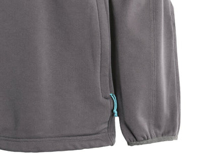 ノースフェイス フルジップ ストレッチ トラック ジャケットメンズ L アウトドア The North Face 裏 フリース ブルゾン フルジップ グレー