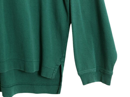 90s OLD GAP 長袖 ポロシャツ メンズ XL 古着 オールド ギャップ 長袖シャツ ラガーシャツ 素材 ヘビーウェイト 無地 旧タグ 大きいサイズ