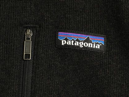 パタゴニア ベターセーター ハーフジップ メンズ S / 18年製 アウトドア フリース セーター 裏起毛 プルオーバー ジャケット 企業 ブラック