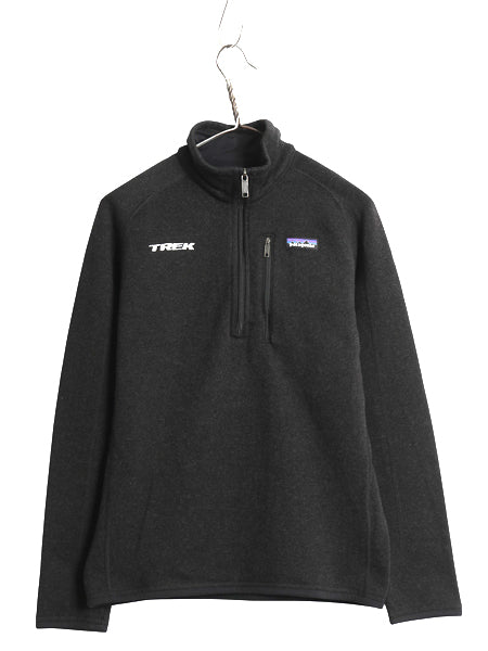 パタゴニア ベターセーター ハーフジップ メンズ S / 18年製 アウトドア フリース セーター 裏起毛 プルオーバー ジャケット 企業 ブラック