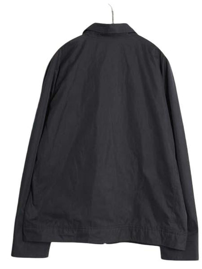 00s オールド ギャップ ナイロン スイングトップ ジャケット メンズ L / フルジップ ライナー付き 無地 スポジャケ ブルゾン ジャンパー 黒
