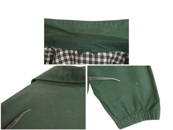00s チャップス ラルフローレン コットン スイングトップ ジャケット メンズ M オールド ポロ ブルゾン フルジップ ワンポイント グリーン