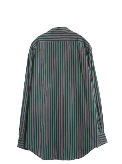 80s USA製 バーバリー ストライプ 長袖 シャツ メンズ XL ヴィンテージ コットン カジュアル ドレス ワイシャツ マルチカラー 大きいサイズ