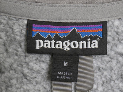 パタゴニア ベターセーター ハーフジップ レディース M 18年製 フリース セーター アウトドア 裏起毛 プルオーバー ブルゾン ジャケット 灰