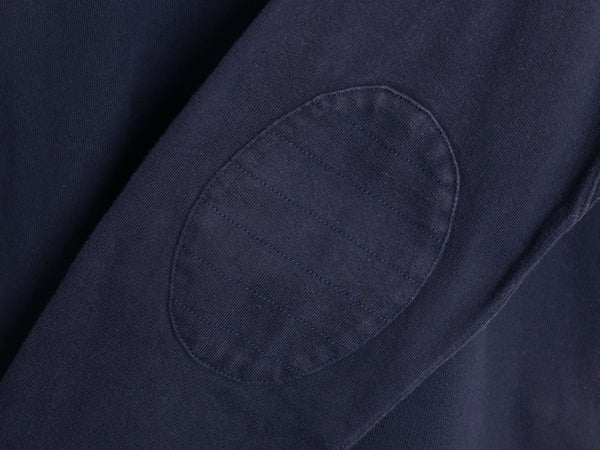 00s ポロ ラルフローレン 長袖 ラガーシャツ メンズ XL / オールド 長袖シャツ ラグビー ポロシャツ ワンポイント ポニー 大きいサイズ 紺