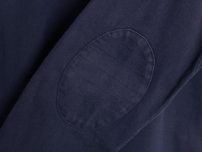 00s ポロ ラルフローレン 長袖 ラガーシャツ メンズ XL / オールド 長袖シャツ ラグビー ポロシャツ ワンポイント ポニー 大きいサイズ 紺
