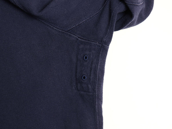 00s ポロ ラルフローレン 長袖 ラガーシャツ メンズ XL / オールド 長袖シャツ ラグビー ポロシャツ ワンポイント ポニー 大きいサイズ 紺
