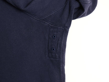 00s ポロ ラルフローレン 長袖 ラガーシャツ メンズ XL / オールド 長袖シャツ ラグビー ポロシャツ ワンポイント ポニー 大きいサイズ 紺