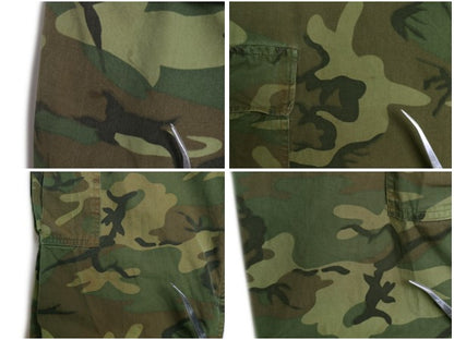 60s ★ US ARMY 米軍実物 3rd 初期 ノンリップ ジャングルファティーグ パンツ MEDIUM LONG ヴィンテージ グリーンリーフ カモ ERDL カーゴ