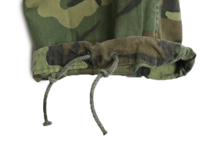 60s ★ US ARMY 米軍実物 3rd 初期 ノンリップ ジャングルファティーグ パンツ MEDIUM LONG ヴィンテージ グリーンリーフ カモ ERDL カーゴ