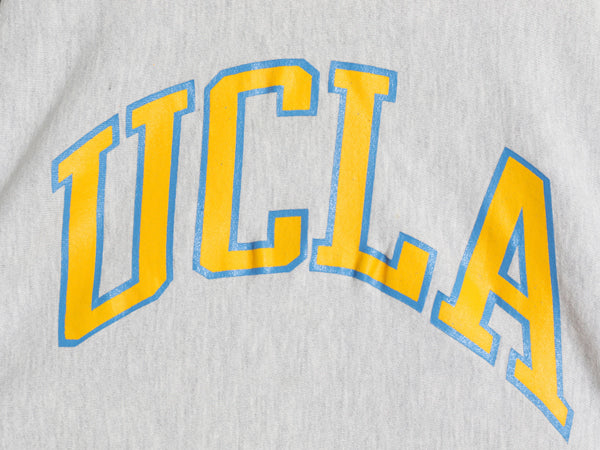 80s USA製 ★ チャンピオン リバースウィーブ カレッジ プリント スウェット メンズ XXL ヴィンテージ トレーナー 裏起毛 大きいサイズ 灰