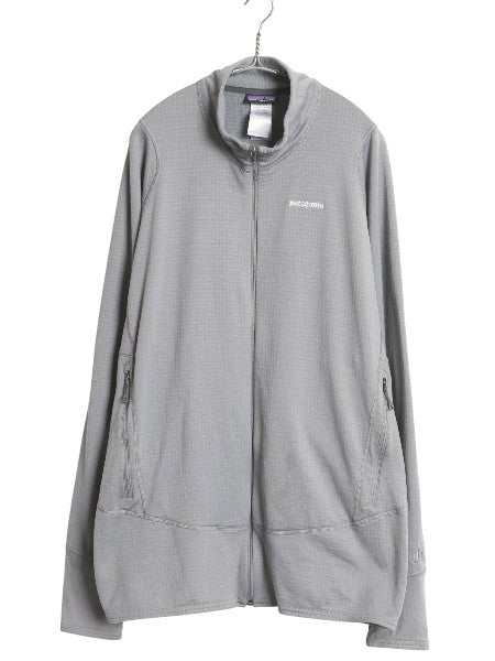 パタゴニア R1 フルジップ ジャケット メンズ XXL 古着 15年製 レギュレーター ストレッチ 裏 フリース ハイネック ブルゾン 大きいサイズ