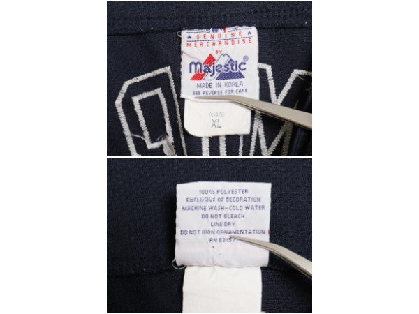 インディアンズ ベースボール シャツ メンズ XL / MLB オフィシャル マジェスティック 大リーグ ユニフォーム メジャーリーグ 大きいサイズ