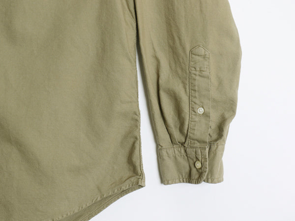 ポロ ラルフローレン 長袖 ボタンダウン シャツ メンズ L / オールド CLASSIC FIT オックスフォード コットン ワンポイント ポニー カーキ
