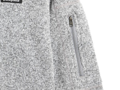 パタゴニア ベターセーター ハーフジップ レディース L 17年製 アウトドア 裏起毛 セーター フリース プルオーバー ジャケット ブルゾン 灰