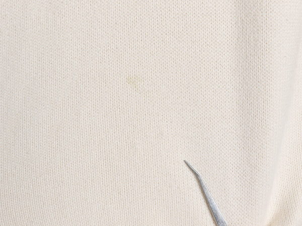 90s ポロ ラルフローレン コットン ニット セーター メンズ XL / オールド 長袖ニット ワンポイント クルーネック シンプル 大きいサイズ