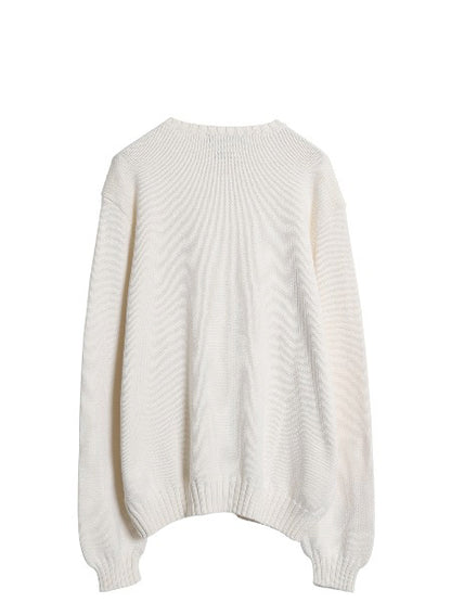 90s ポロ ラルフローレン コットン ニット セーター メンズ XL / オールド 長袖ニット ワンポイント クルーネック シンプル 大きいサイズ