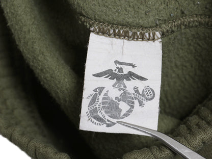 90s USA製 米軍実物 USMC プリント スウェット トレーニング パンツ メンズ M / オールド マリンコープ ミリタリー 軍物 トレーナー 裏起毛