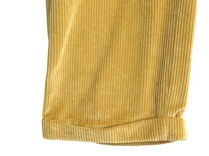 00s オービス 太畝 コーデュロイ パンツ メンズ 実寸 38 30 / アウトドア スラックス ストレート ノータック コーズ  裾ダブル マスタード