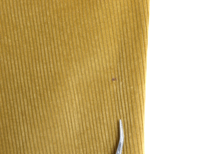 00s オービス 太畝 コーデュロイ パンツ メンズ 実寸 38 30 / アウトドア スラックス ストレート ノータック コーズ  裾ダブル マスタード