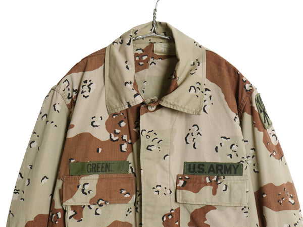 80s US ARMY 米軍実物 デザート カモ BDU ミリタリー ジャケット