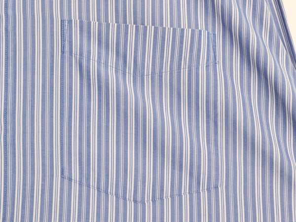 90s ジェイクルー ストライプ 長袖 ボタンダウン シャツ メンズ L / オールド BD コットン 長袖シャツ ワイシャツ カジュアル ポケット付き
