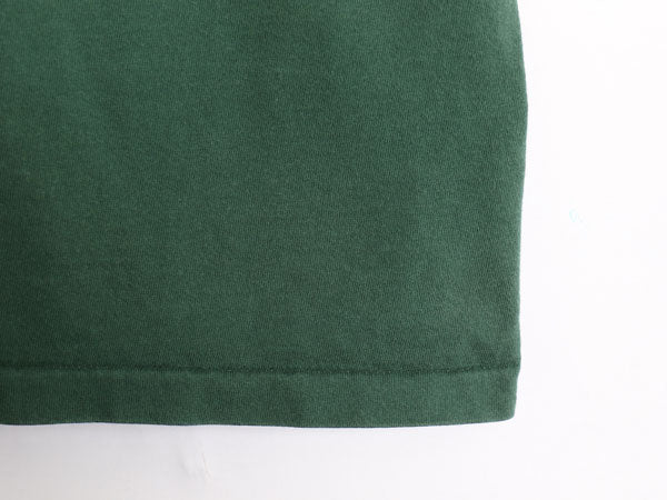 90s USA製 オールド ギャップ ポケット付き 無地 半袖 Tシャツ メンズ XL / シングルステッチ ポケT コットン カットソー 大きいサイズ 緑