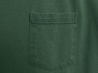 90s USA製 オールド ギャップ ポケット付き 無地 半袖 Tシャツ メンズ XL / シングルステッチ ポケT コットン カットソー 大きいサイズ 緑