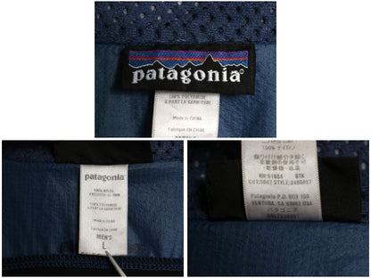 パタゴニア ナイン トレイルズ ジャケット メンズ L 07年製 ナイロン フルジップ ブルゾン ウインドブレーカー ハイネック ストレッチ 軽量