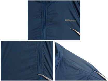 パタゴニア ナイン トレイルズ ジャケット メンズ L 07年製 ナイロン フルジップ ブルゾン ウインドブレーカー ハイネック ストレッチ 軽量