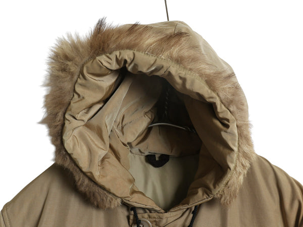 70s ★ ウールリッチ アークティック パーカー メンズ L / 古着 白タグ ヴィンテージ ダウン ジャケット フルジップ ファー付き ジャンパー