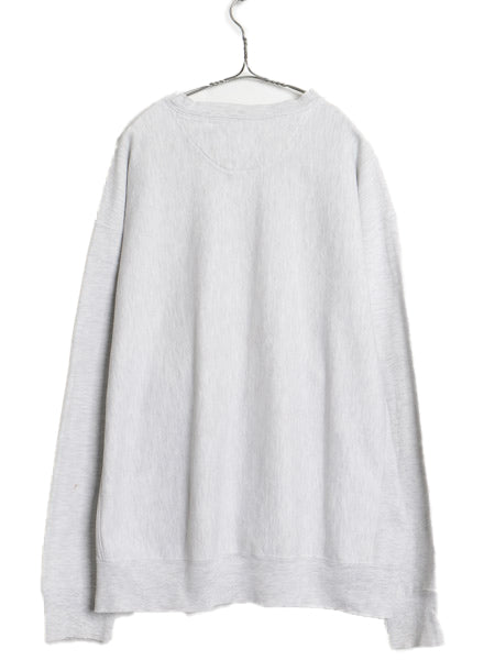 00s チャンピオン オリジナル リバースウィーブ 3段 カレッジ プリント スウェット メンズ XL / オールド トレーナー 裏起毛 目付き 杢灰