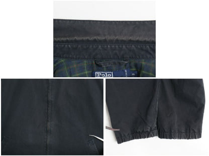 90s ポロ ラルフローレン スイングトップ ジャケット メンズ XL / オールド ブルゾン コットン フランネル チェック ライナー 大きいサイズ