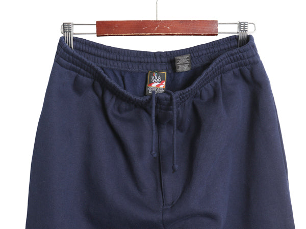 デッドストック 90s JCペニー 無地 ポケット付き スウェット パンツ メンズ L 新品 オールド 五輪 限定 裏起毛 トレーナー イージーパンツ