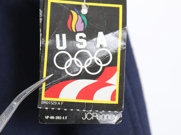 デッドストック 90s JCペニー 無地 ポケット付き スウェット パンツ メンズ L 新品 オールド 五輪 限定 裏起毛 トレーナー イージーパンツ