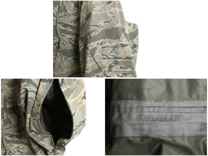 ほぼ デッドストック 米軍実物 APECS デジタル タイガーカモ 迷彩 ゴアテックス ジャケット MEDIUM REGULAR / ミリタリー USAF ABU ECWCS