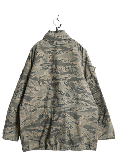 ほぼ デッドストック 米軍実物 APECS デジタル タイガーカモ 迷彩 ゴアテックス ジャケット MEDIUM REGULAR / ミリタリー USAF ABU ECWCS