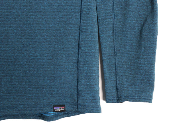 パタゴニア キャプリーン サーマル ウェイト フード付き 長袖 Tシャツ メンズ XL 15年製 アンダーシャツ ハーフジップ 大きいサイズ ロンT