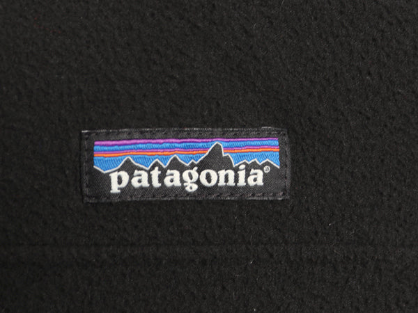 US企画 パタゴニア マイクロD スナップT レディース M 19年製 アウトドア フリース プルオーバー ジャケット ブルゾン ハイネック ロンT 黒