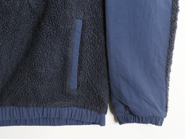 パタゴニア シェルド レトロX プルオーバー レディース M / 19年製 ナイロン パイル フリース ジャケット パーカー ブルゾン ツートン ボア