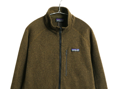 パタゴニア ベターセーター ジャケット メンズ L 程/ 18年製 フリース セーター フルジップ ブルゾン ハイネック アウトドア ワンポイント