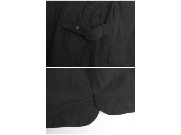 US企画 ノースフェイス DRYVENT ナイロン ロング コート レディース L トレンチ パーカー ジャケット フルジップ ジャンパー ハイネック 黒